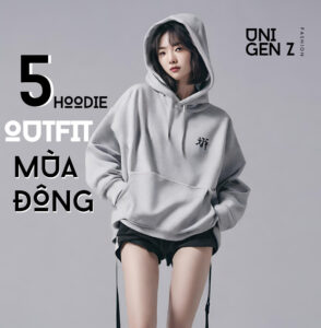 5 cách hô biến chiếc áo hoodie nữ form rộng